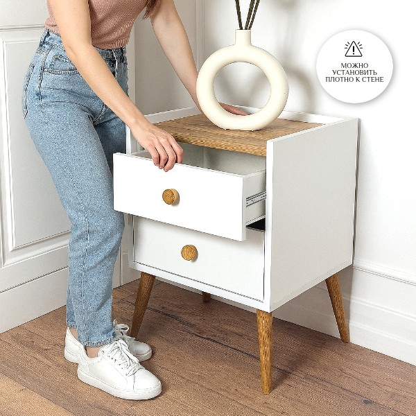 Тумба прикроватная на ножках