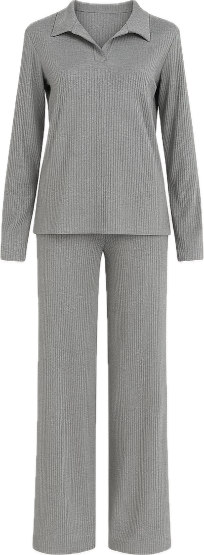 костюм серый