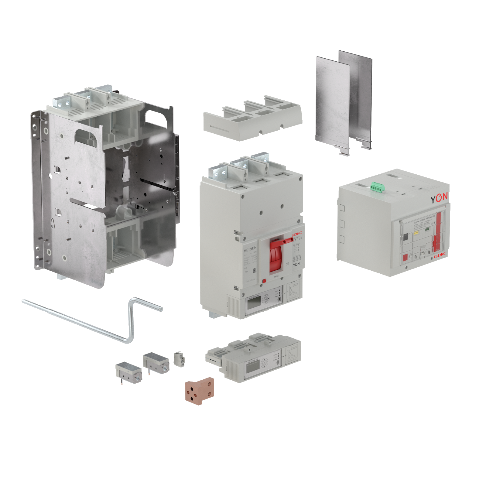 Низковольтные автоматические выключатели комплектующие