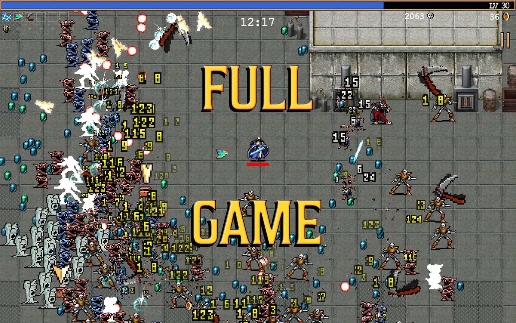 Game preview for Vampire Survivors
