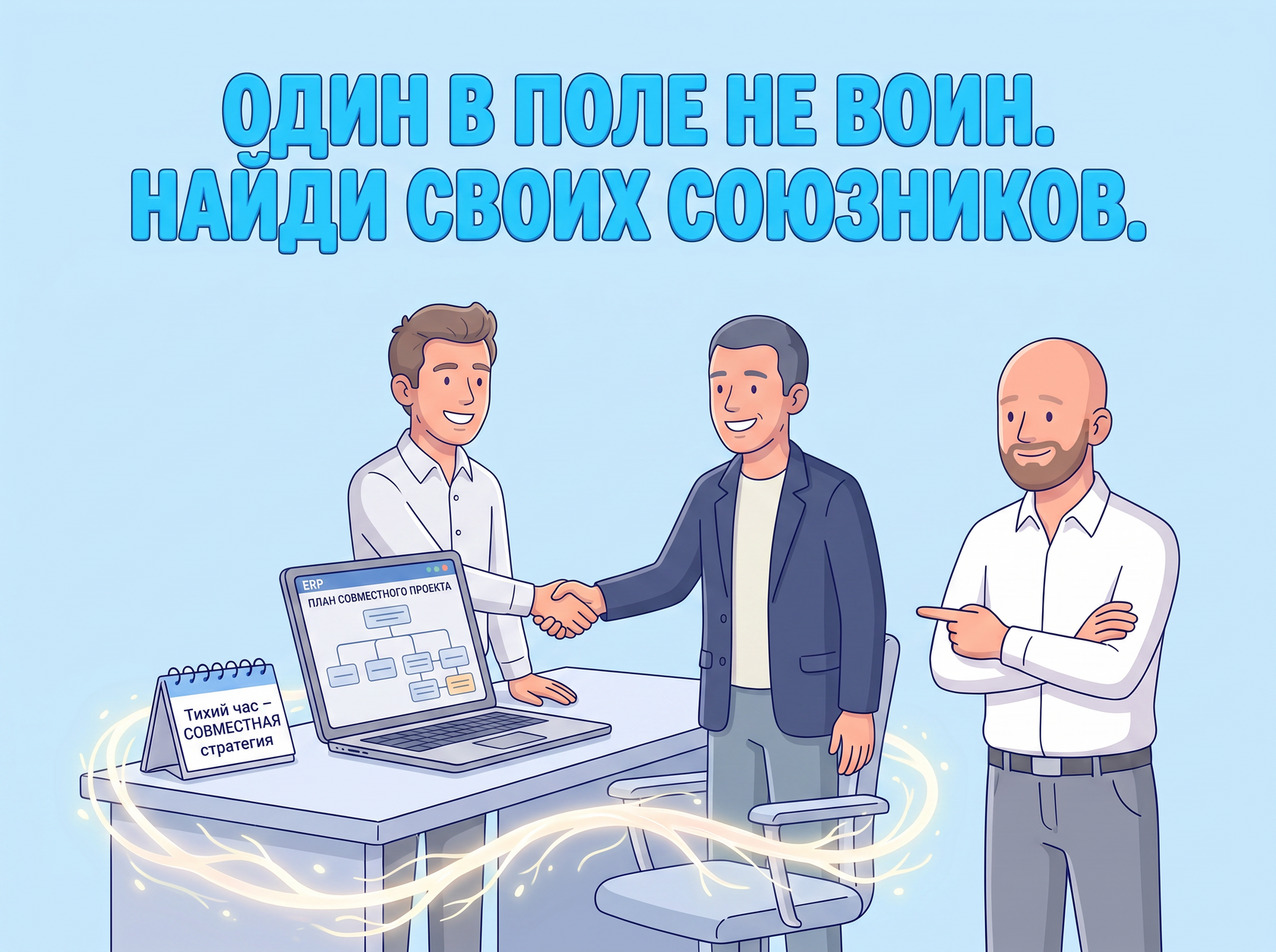 Ключевые партнёры и бизнес-экосистема — иллюстрация