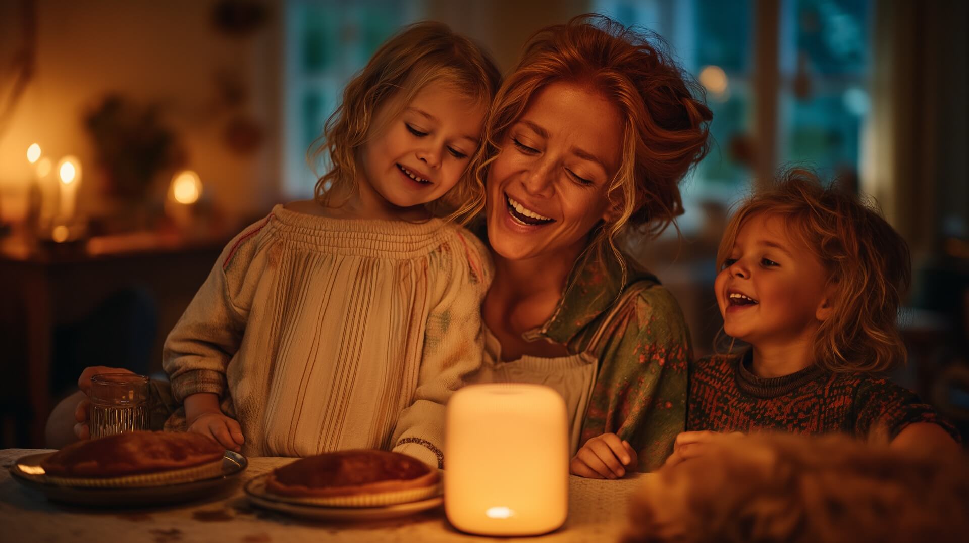 Мама (похожая на &amp;amp;amp;amp;amp;amp;quot;талантливого повара&amp;amp;amp;amp;amp;amp;quot;) в окружении семьи (дочь, внуки) плачет от счастья, слушая песню.