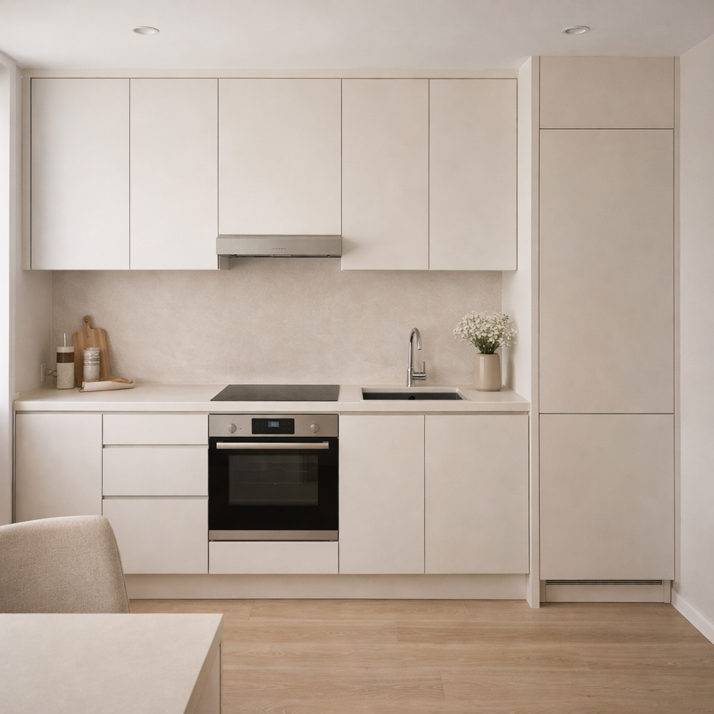 Москва, минимализм, МДФ матовый