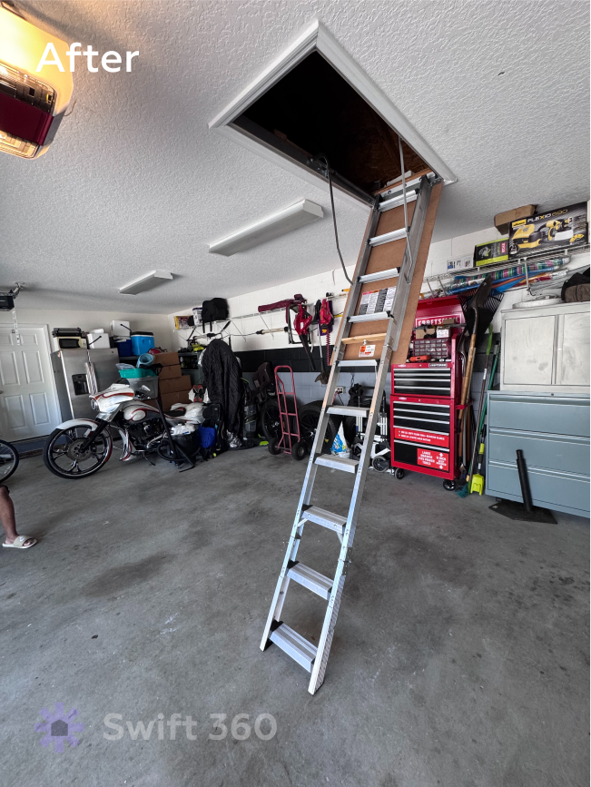 Swift360 - Handyman Orlando - Result job - Ceiling Drywall Repair - After