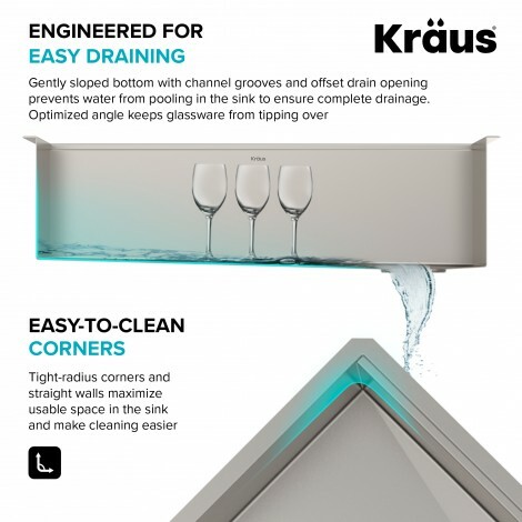Кухонна мийка Kraus KWT311-25 - изображение 7