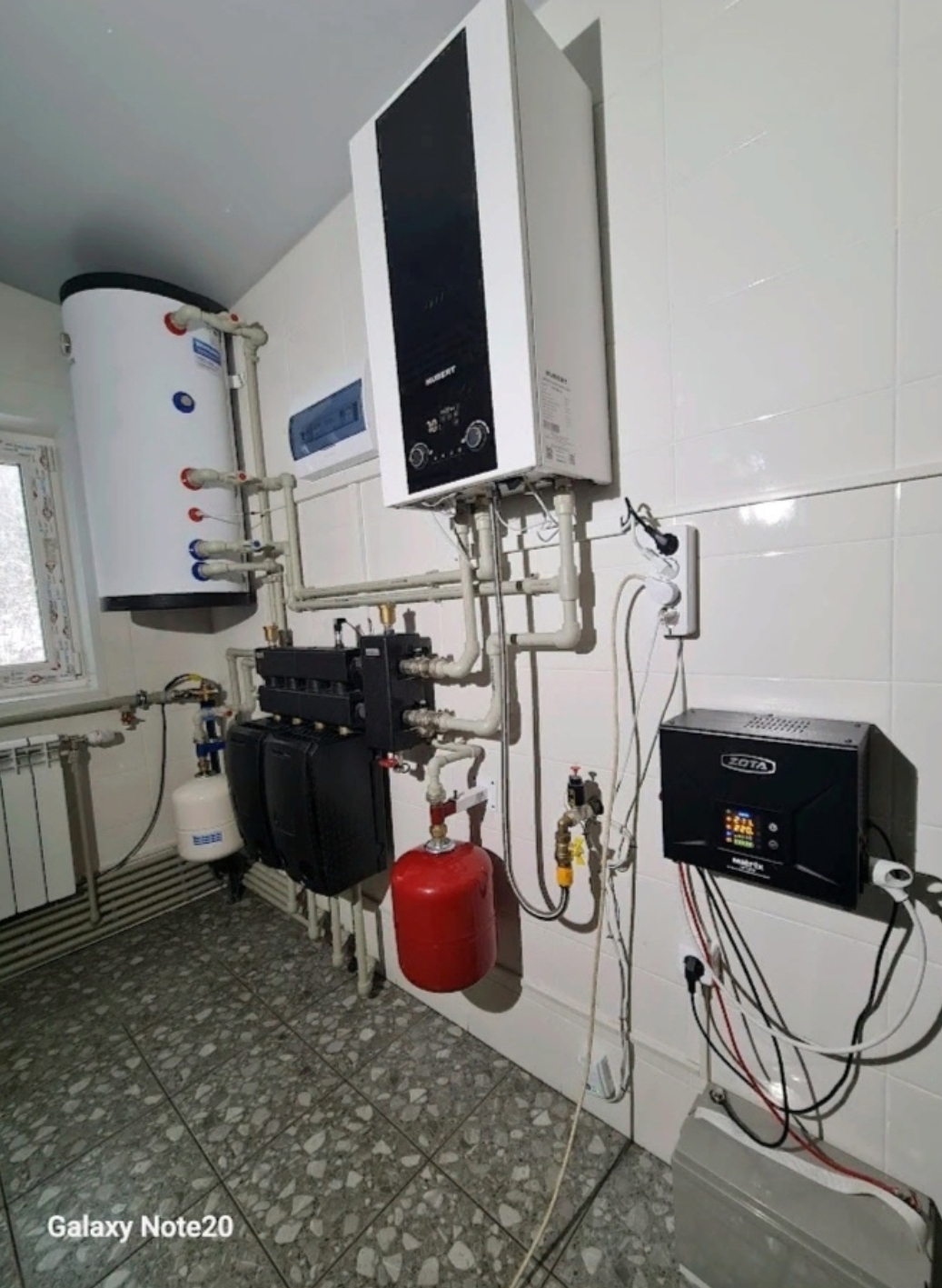 Газовый котел с дымоходом