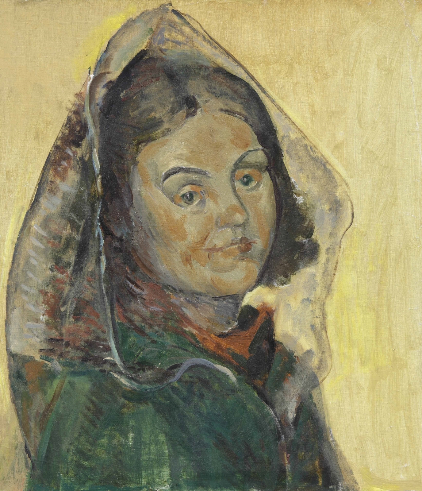 Женский портрет. Конец 1930-х – 1940-е (1950-е?) 