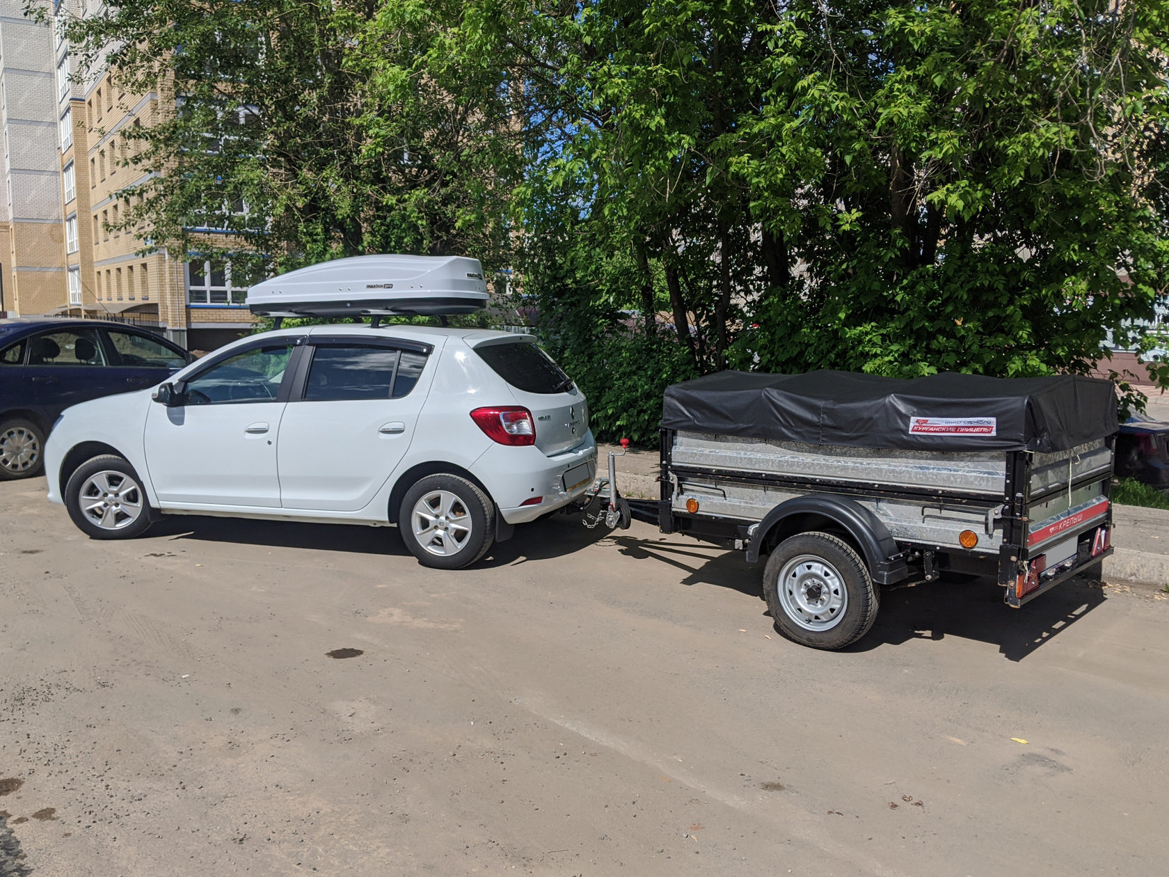 Багажники на крышу для Renault Sandero купить в davydov-guesthouse.ru