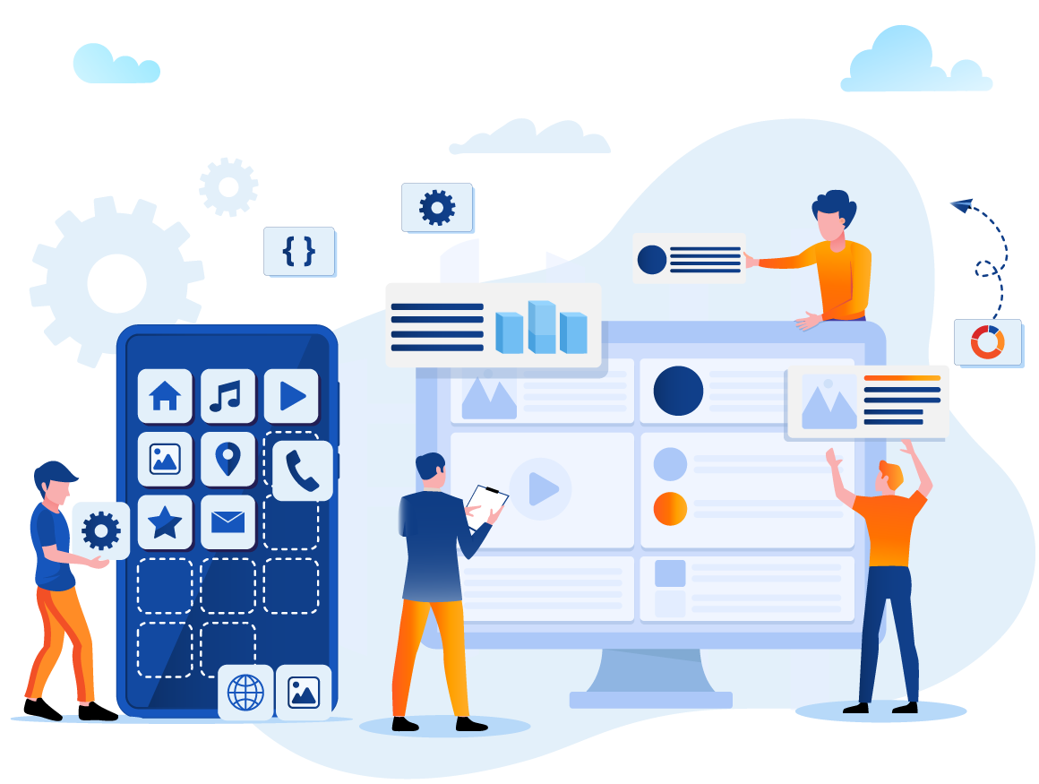 Build software. Разработка мобильных приложений рисунок. Сео Аналитика. Мобильная разработка иллюстрация. Разработчик мобильных приложений профессия.