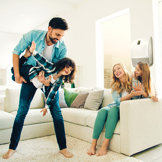 Ballu ONEAIR v kvartire