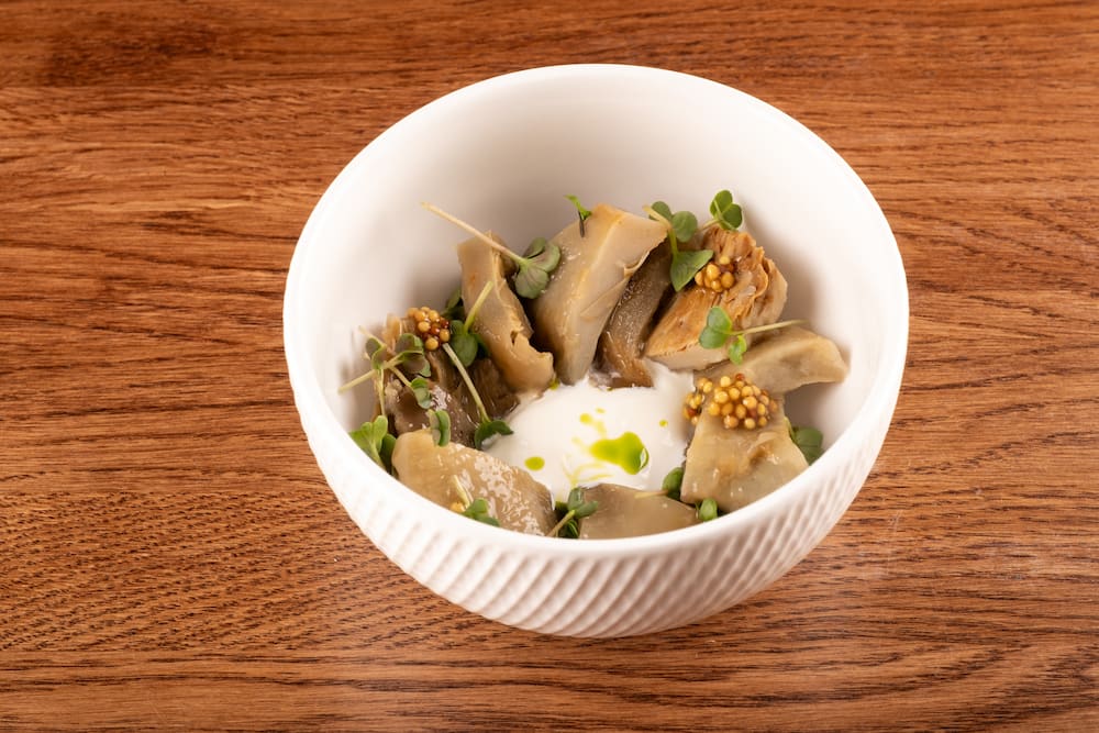 Грузди в сметане