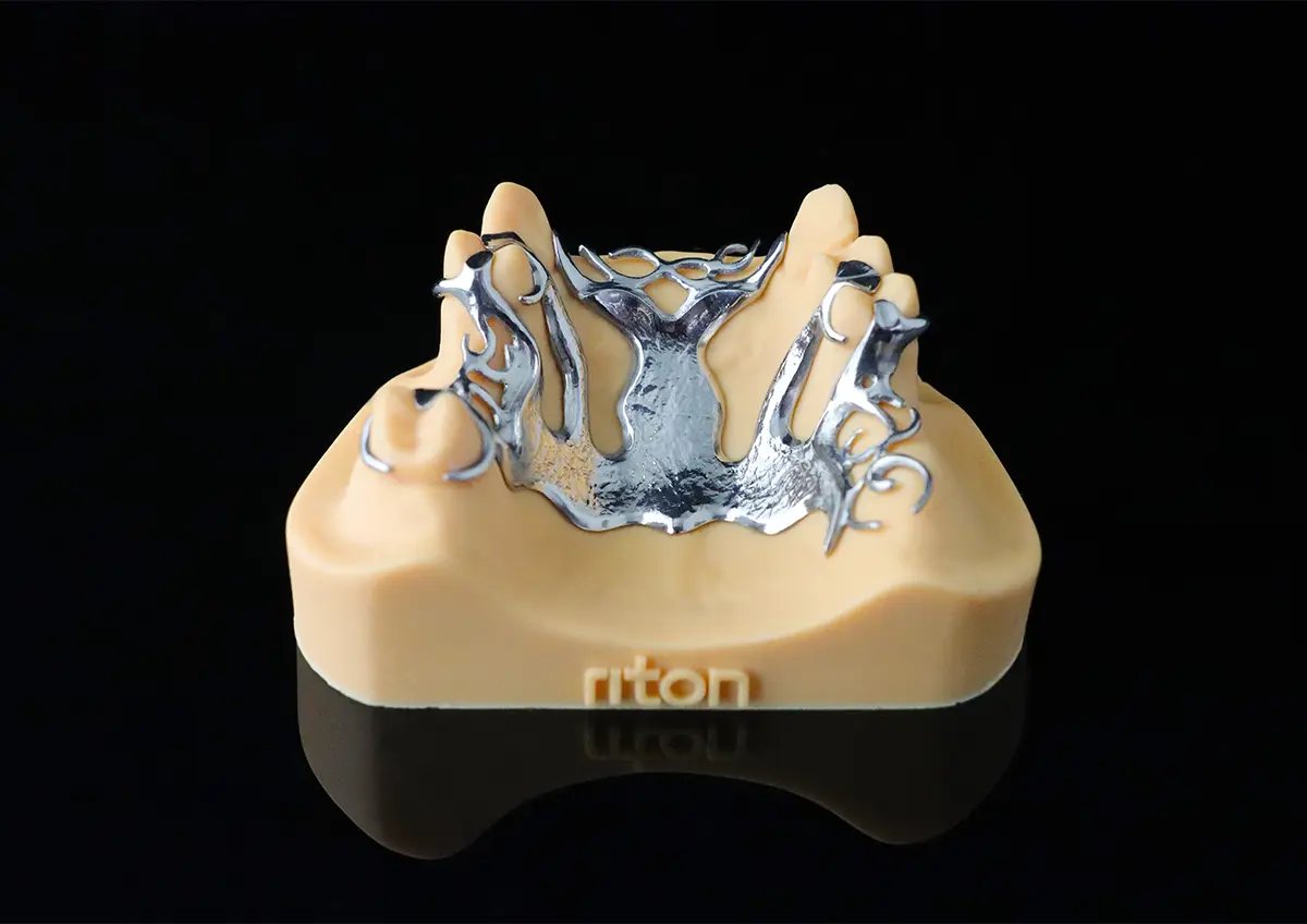 Каркас на модели челюсти, Riton M-150 Hybrid Milling