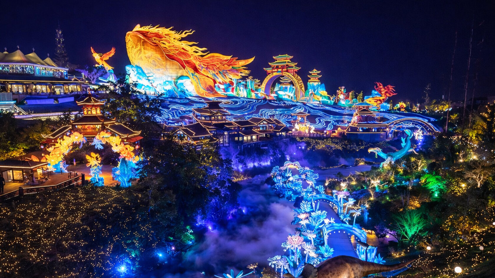 Фестиваль китайских фонарей. Китай