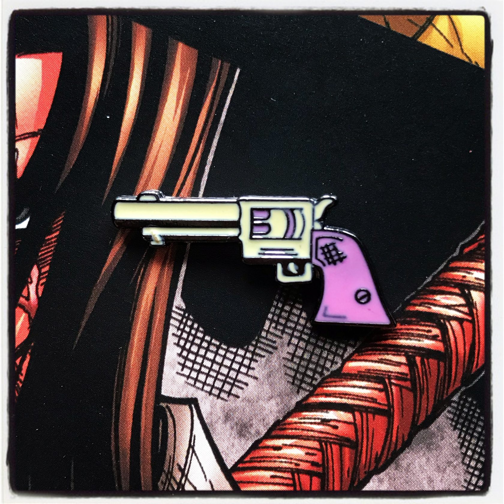 Металлический значок (пин) - Пистолет - LIL PIN