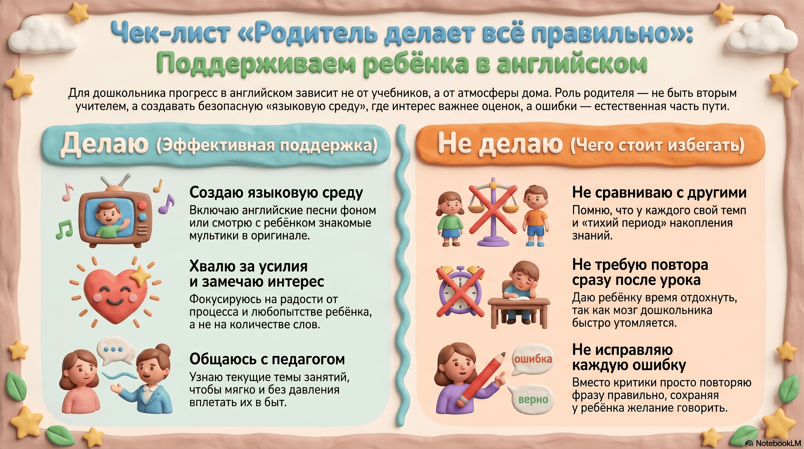 Как выбрать среду и поддержку для дошкольника