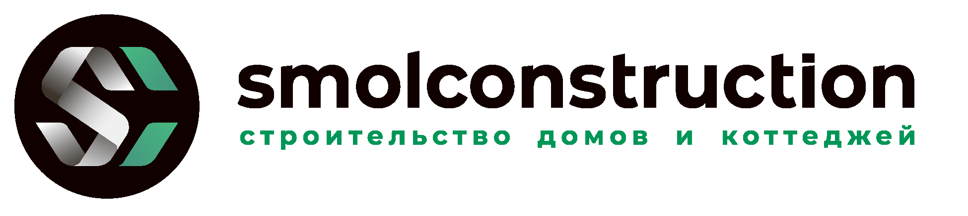 Логотип Smolconstruction - строительство домов и коттеджей