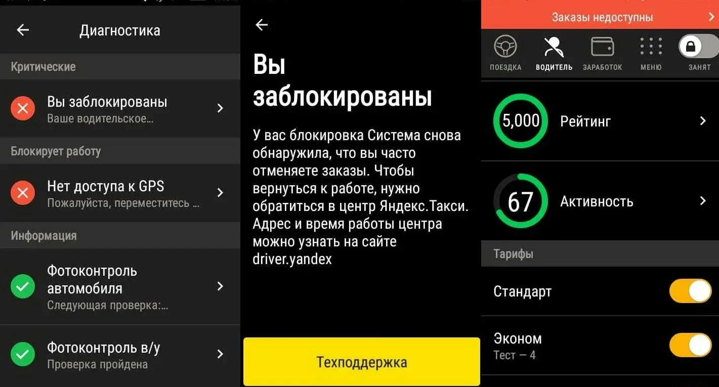 Как избежать проблем в работе с Яндекс Про: штрафы, блокировка аккаунта, задержки выплат и другое