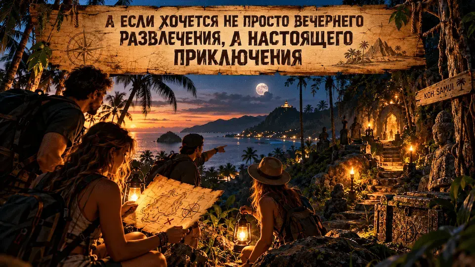 LOST SAMUI — приключение с загадками, необычными локациями и поиском сокровища