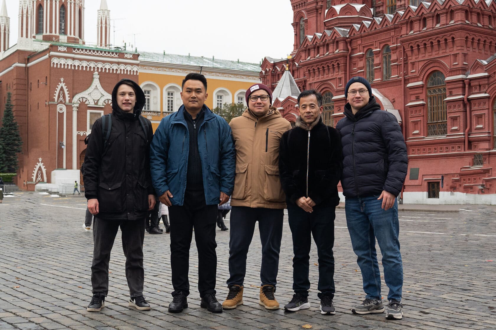 ZAREFF с китайскими парнерами на Красной площади