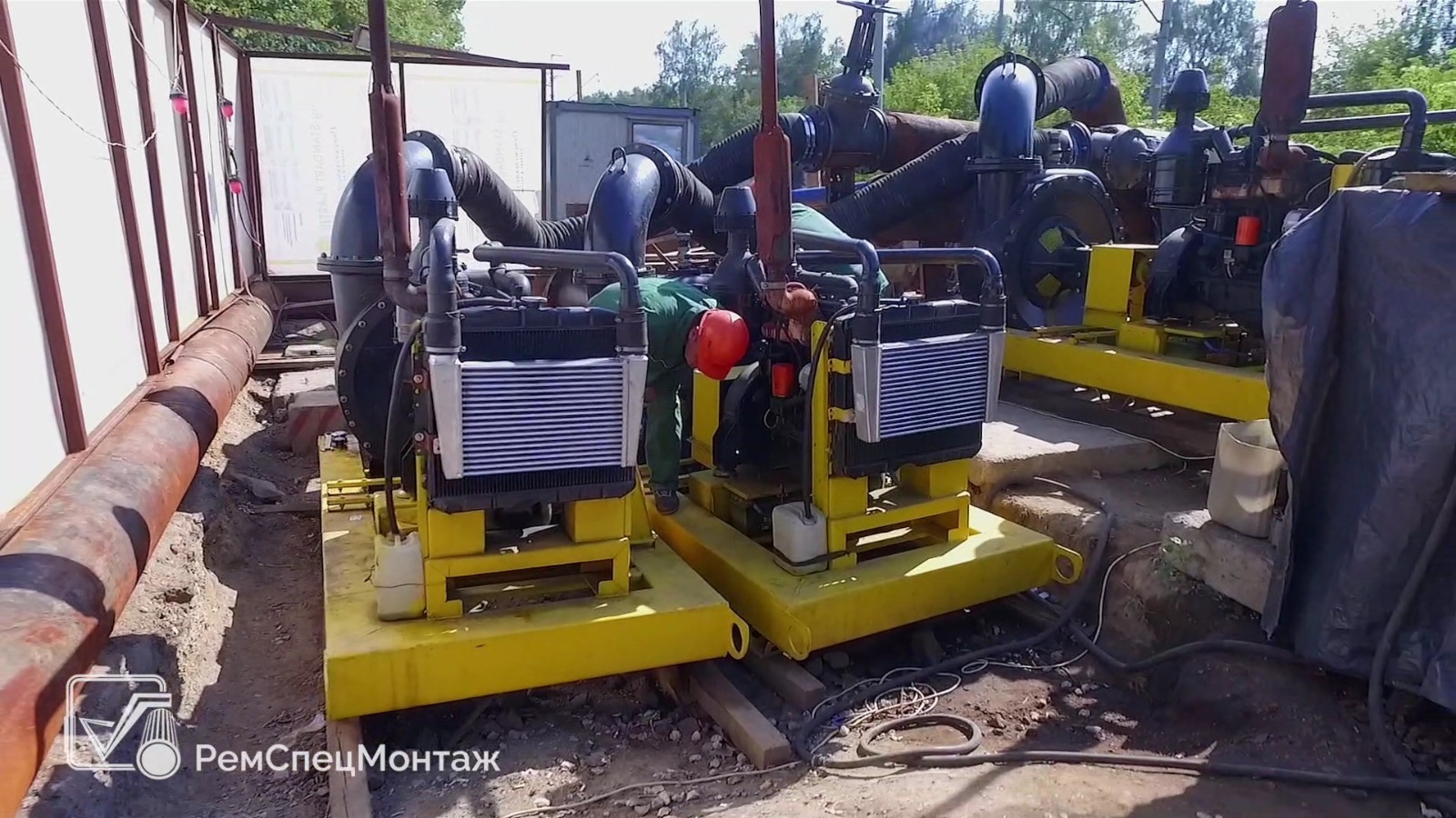 Зачем нужна откачка сточных вод при ремонте и санации трубопроводов