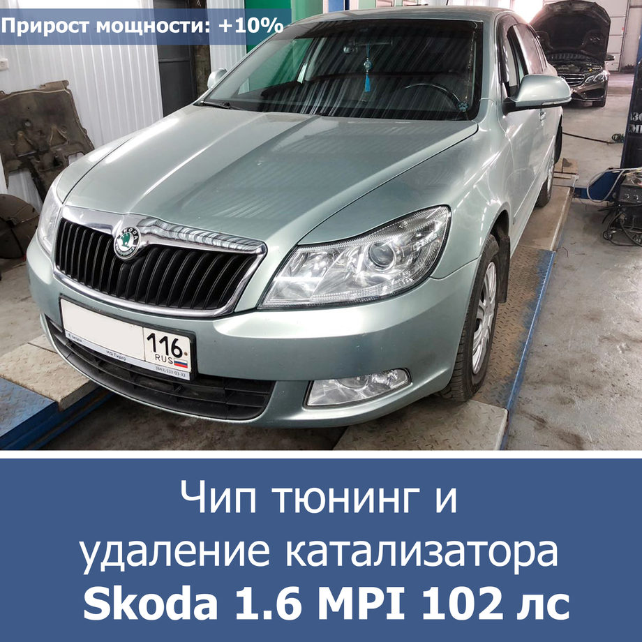 Удаление катализатора skoda bse