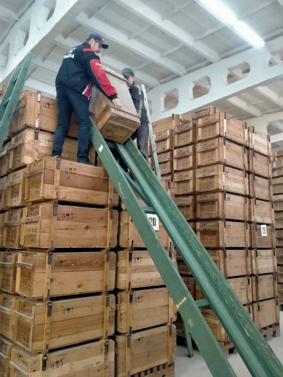 Хранение средств индивидуальной защиты