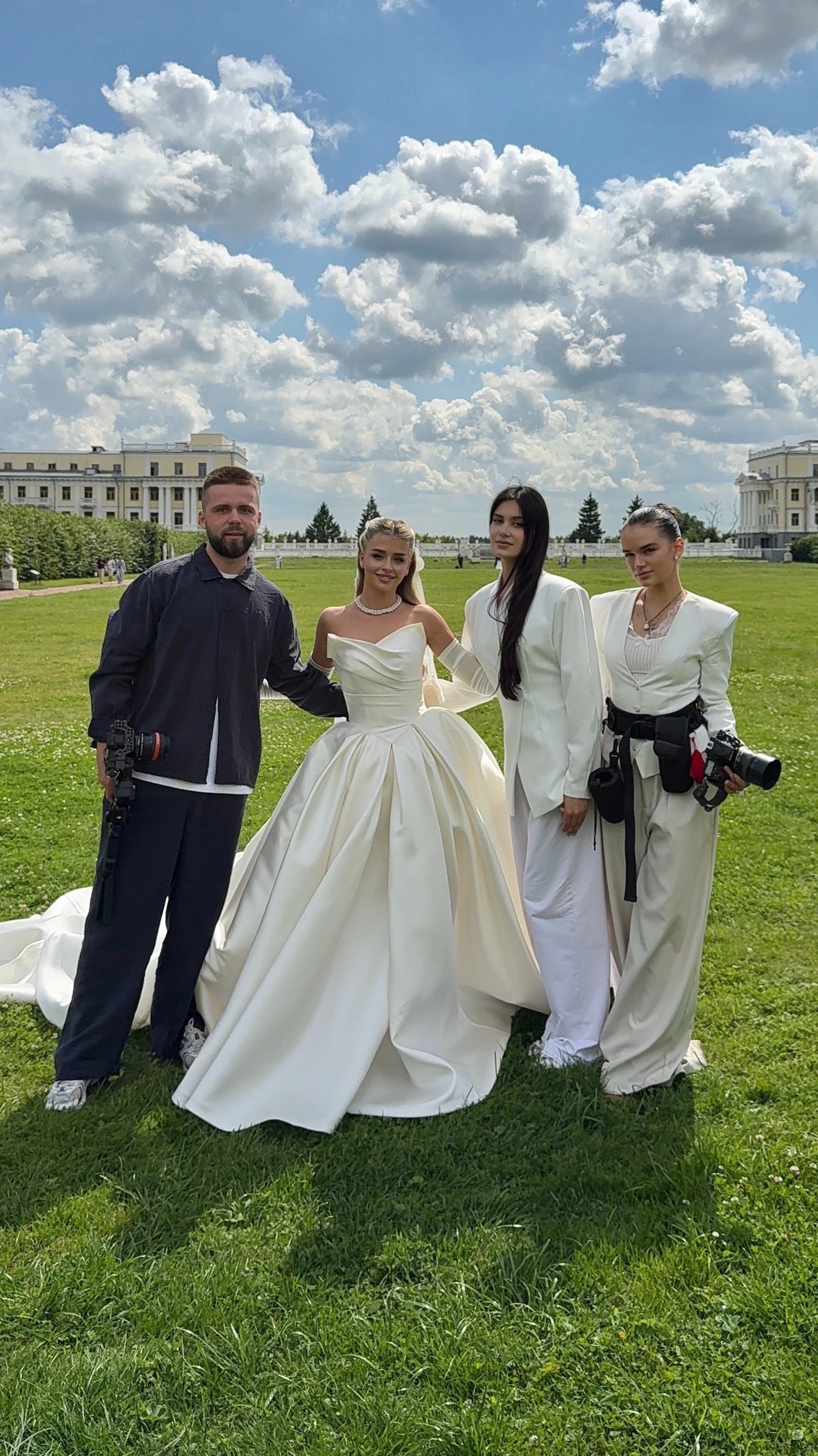 Команда на площадке