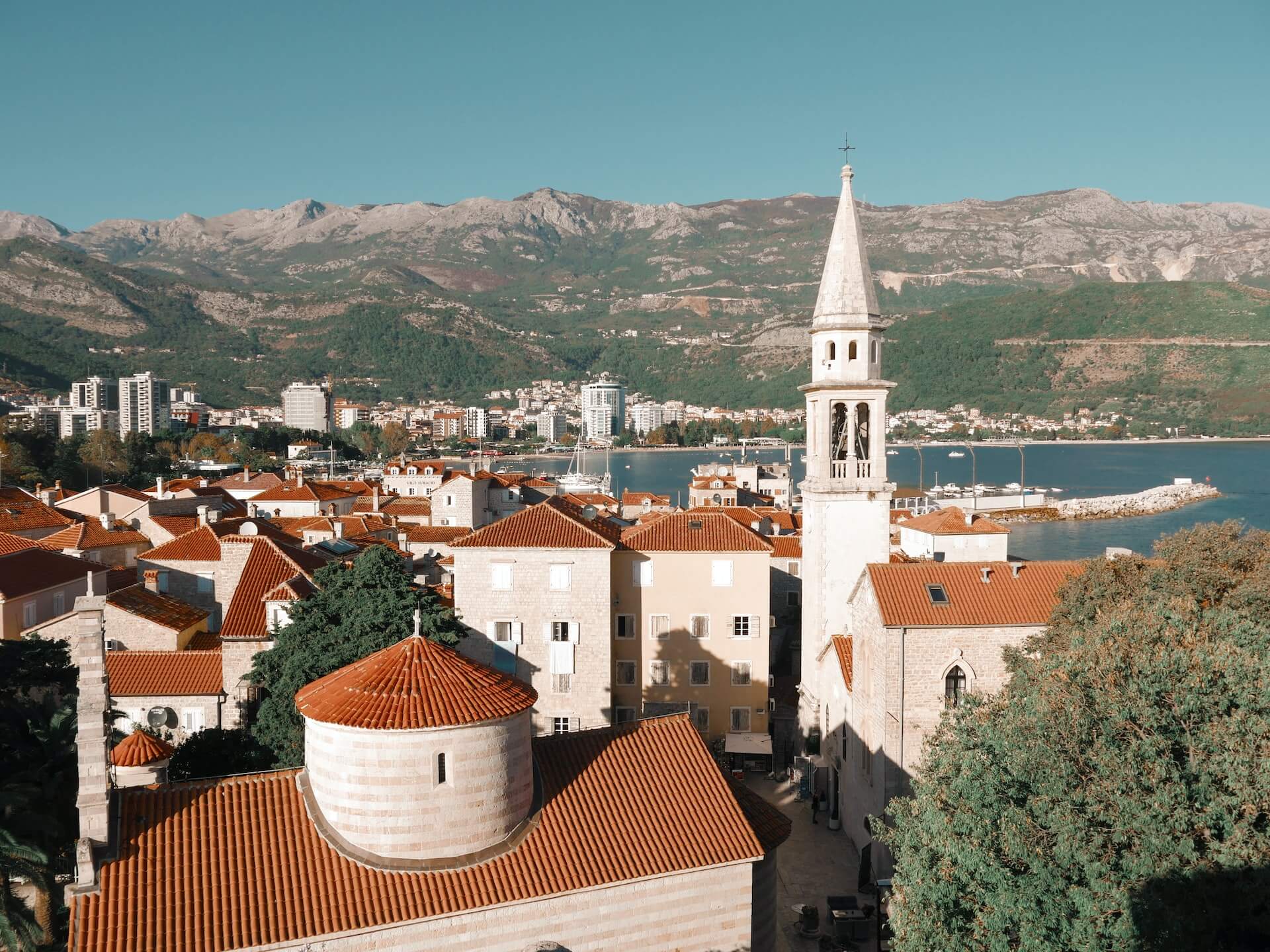 Guide to Montenegro - A view of the historic architecture of Montenegro