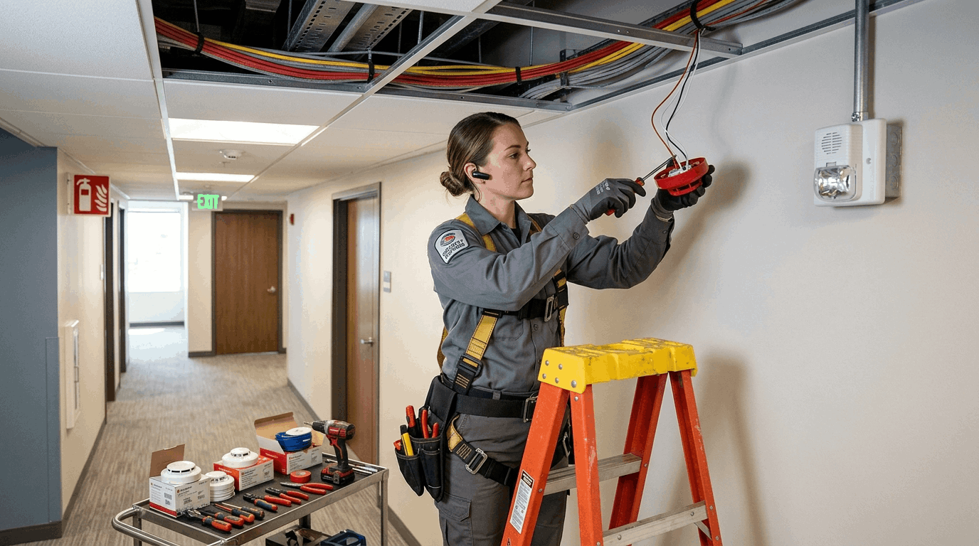 Монтаж охранно-пожарной сигнализации и расчет стоимости работ