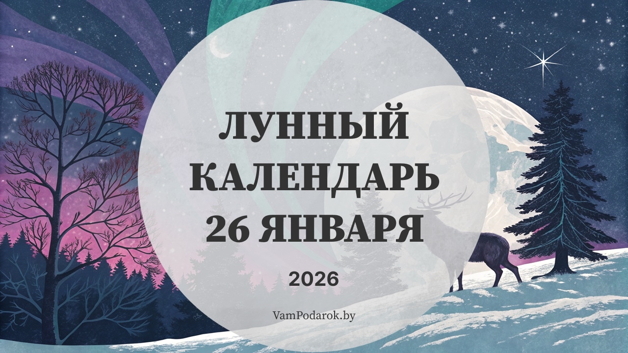 Лунный календарь на 26 января 2026 года