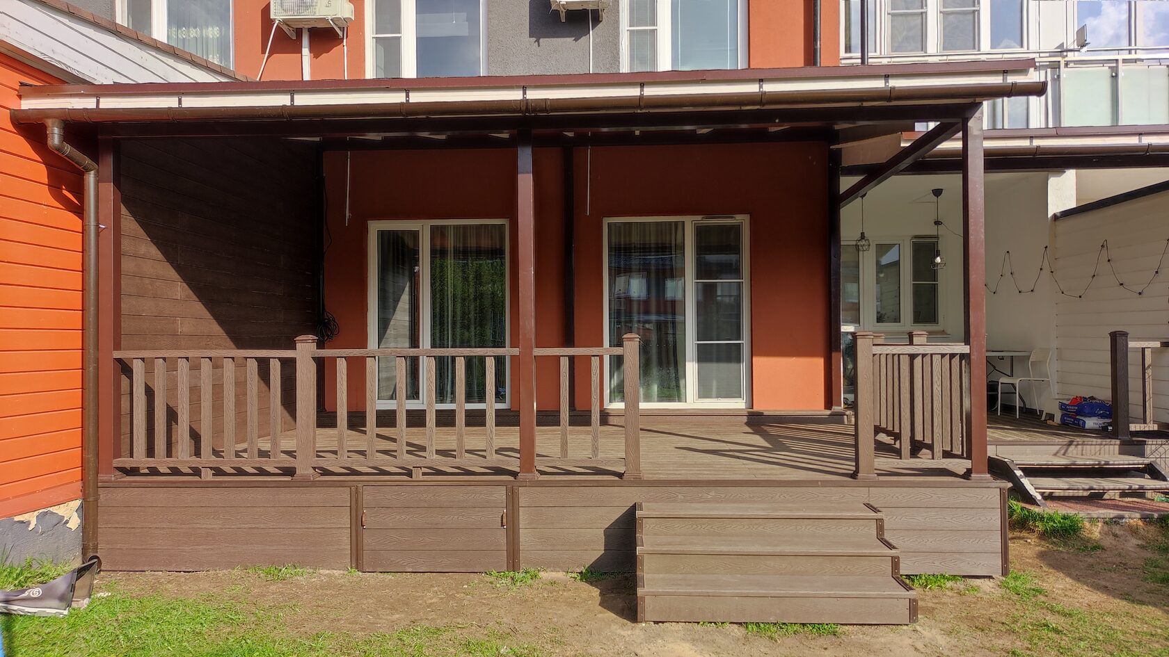 Металлоконструкции в Динской веранда