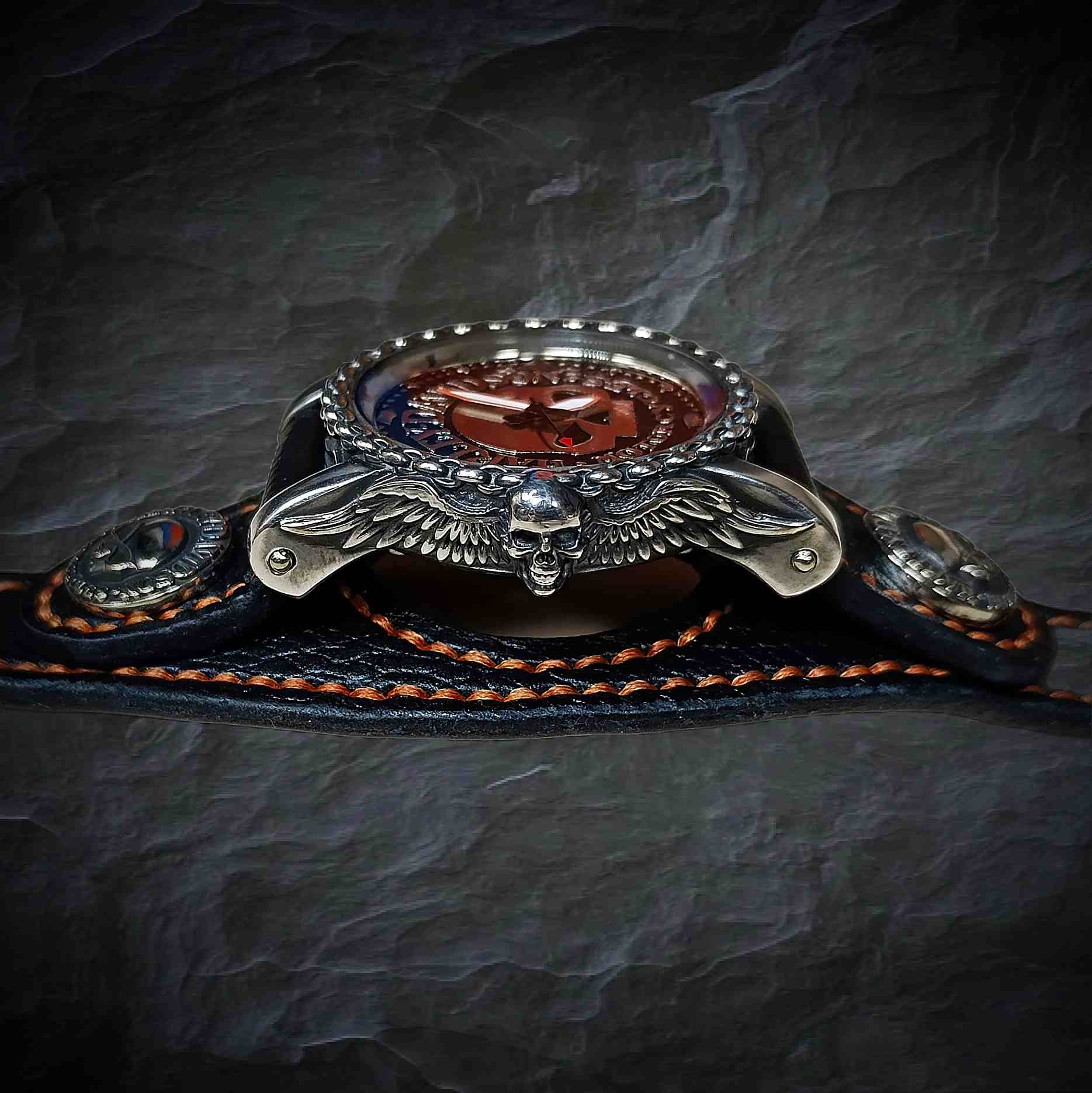 Часы мотоциклиста, байкерский стиль, мото часы