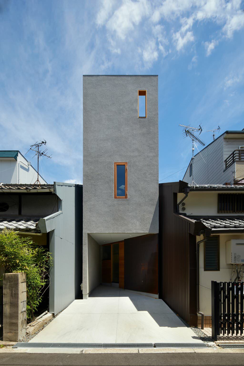 Узкий дом в Осаке
