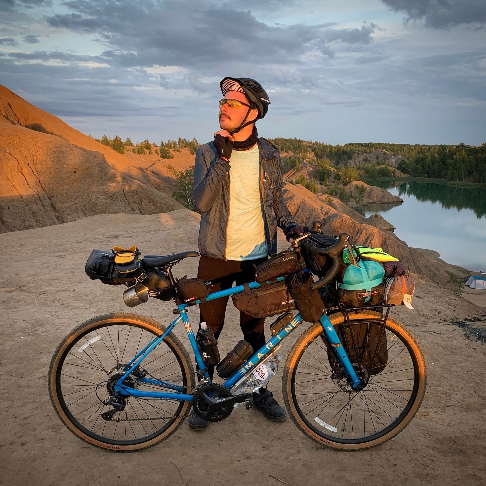 Саша и его Marin Four Corners 2019