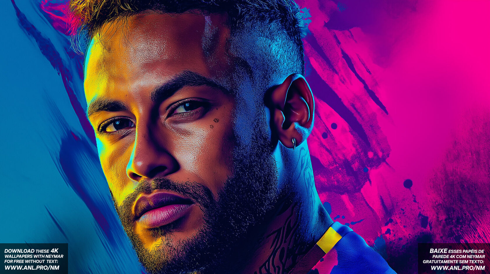 Neymar Jr. papéis de parede para pc 4k 2k 1080p