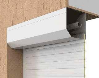 Встроенный монтаж рольставней