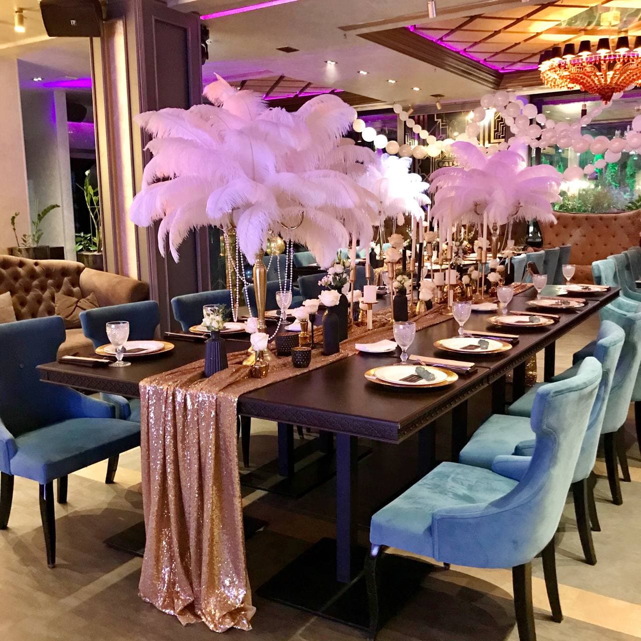 Оформление в стиле Гетсби