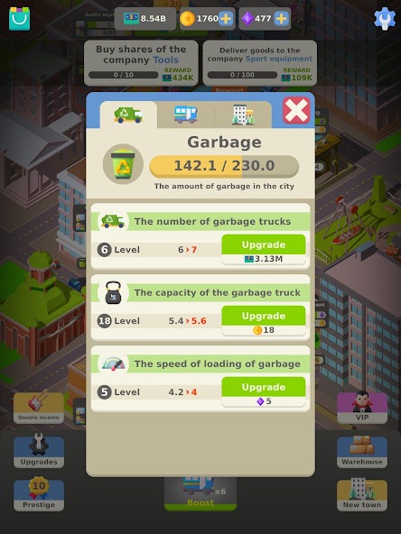 Idle City Supermarket Tycoon offline supermarket simulator