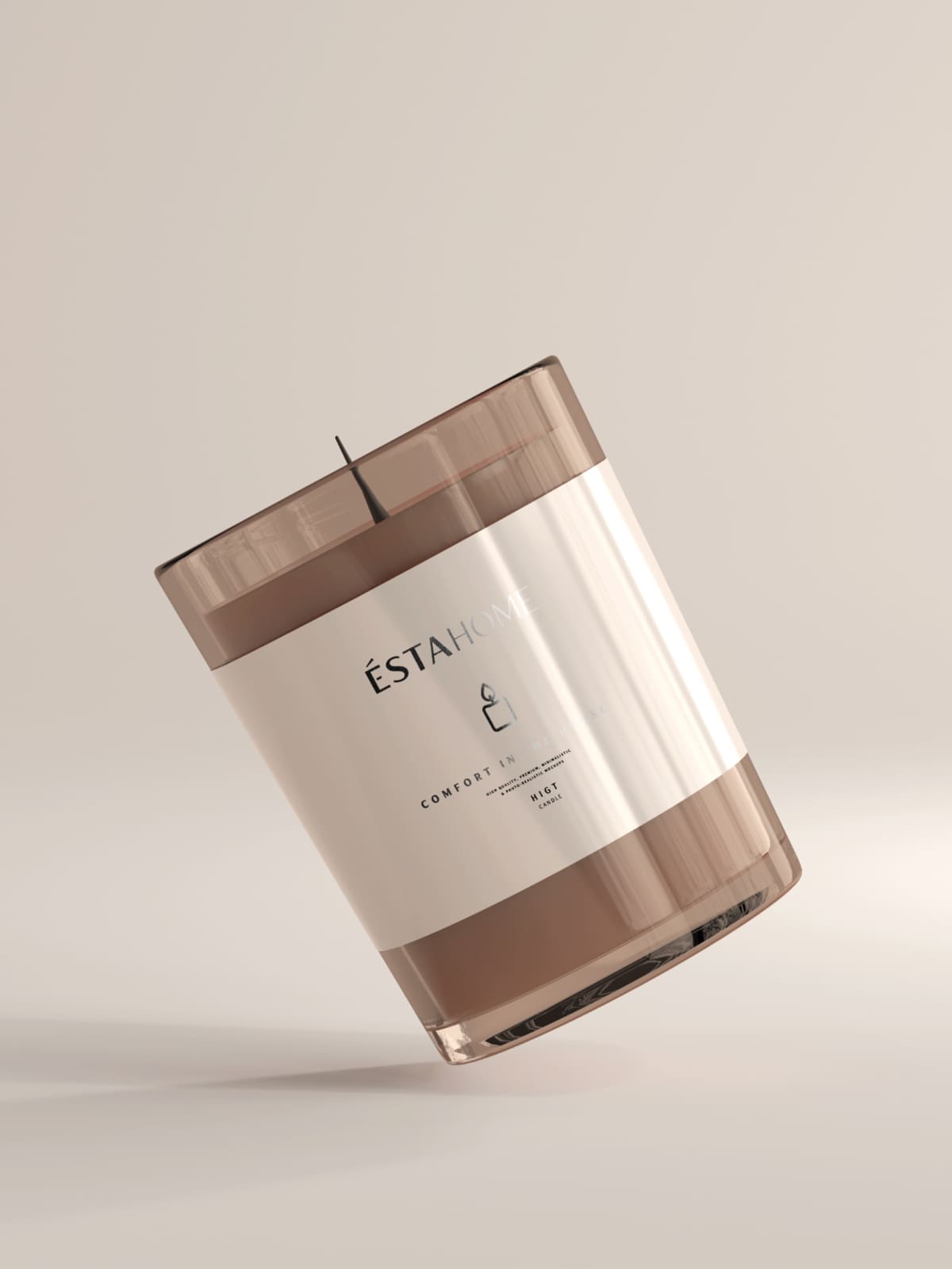 Брендинг косметического бренда Estahome: логотип, упаковка, оформление соцсетей