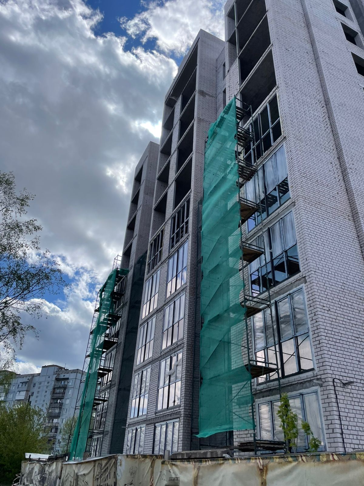 Ход строительства