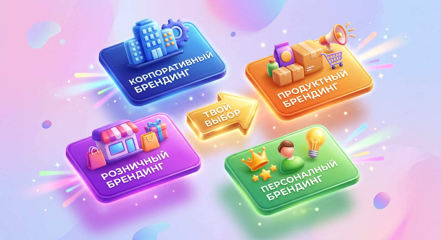 3D-сцена с мягкой надутой монетой-магнитом золотисто-жёлтого цвета в центре, к которой притягиваются округлые фигурки людей,