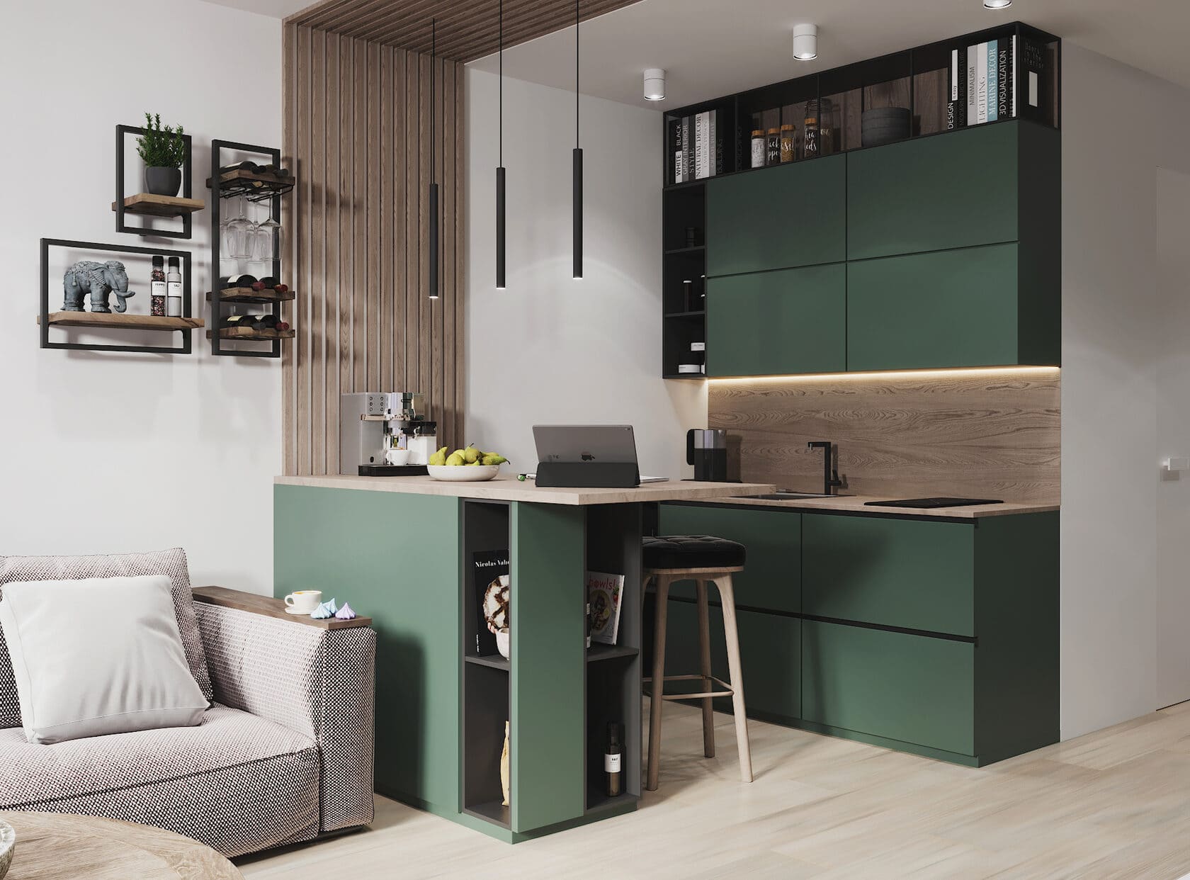 Фасады фабио стильные кухни