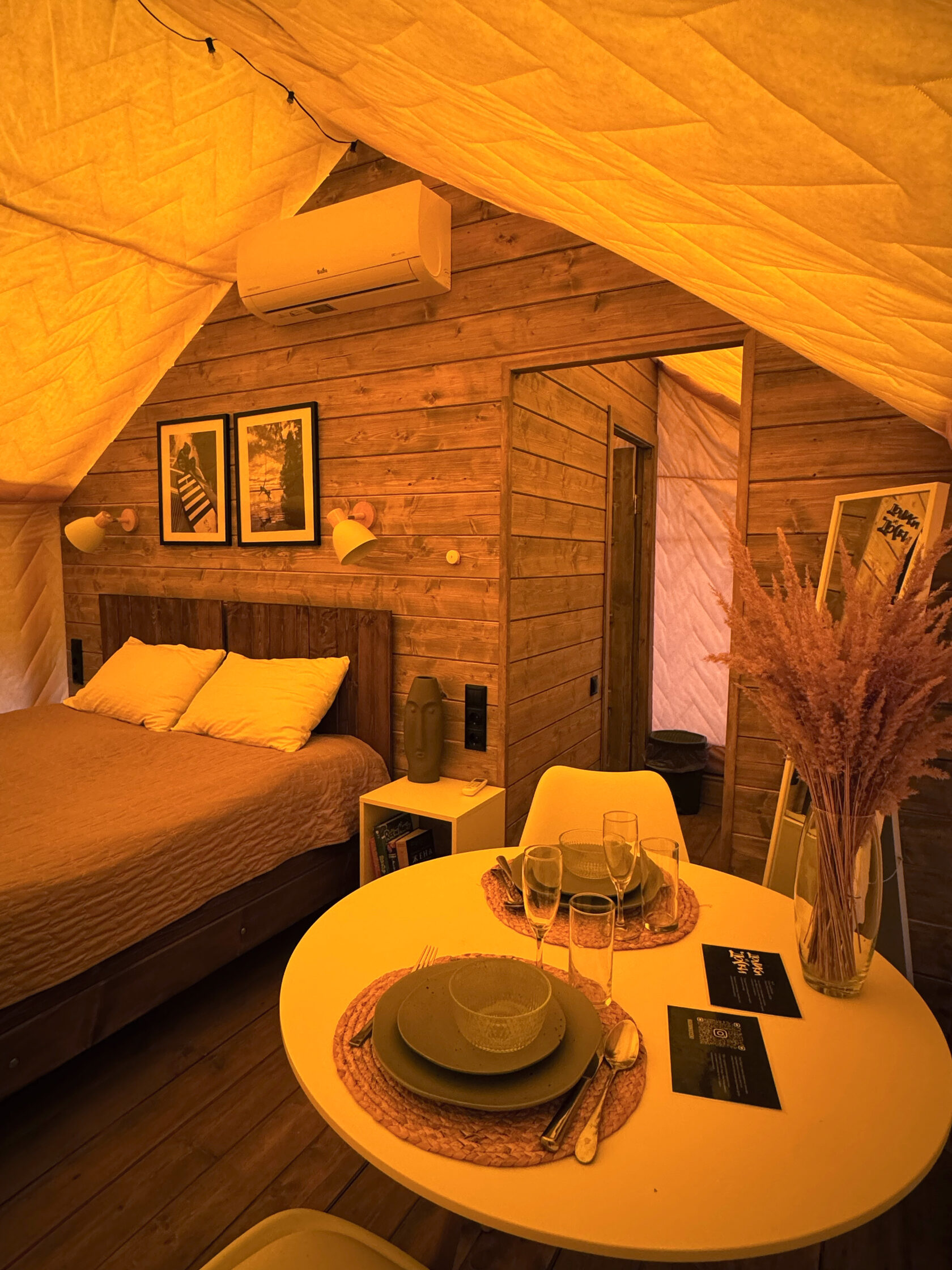 Домики и доски, глэмпинг