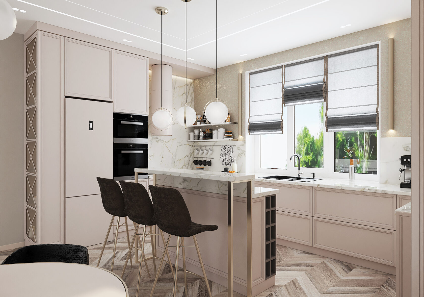 Дизайн коттеджа