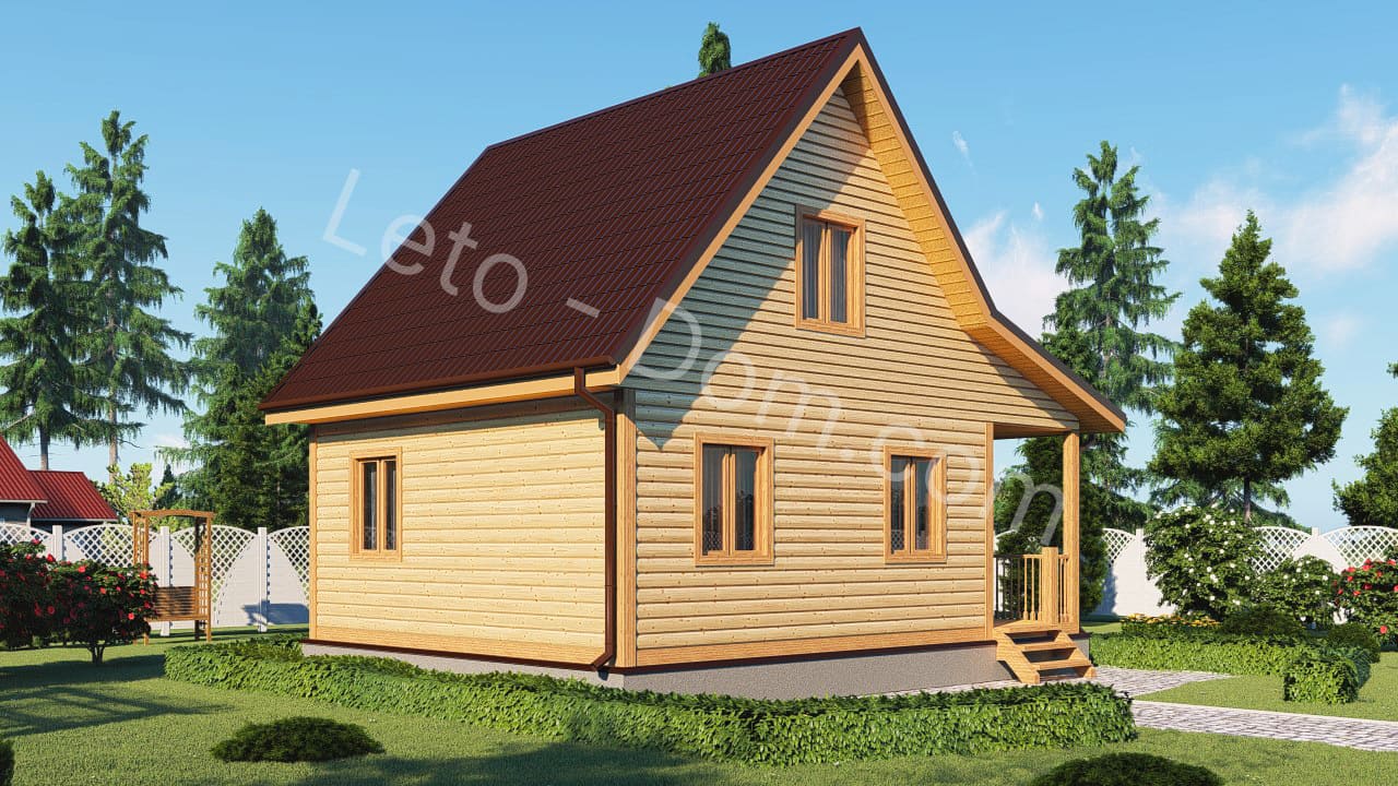 дом из бруса