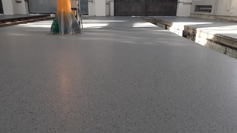 наливной пол для паркинга