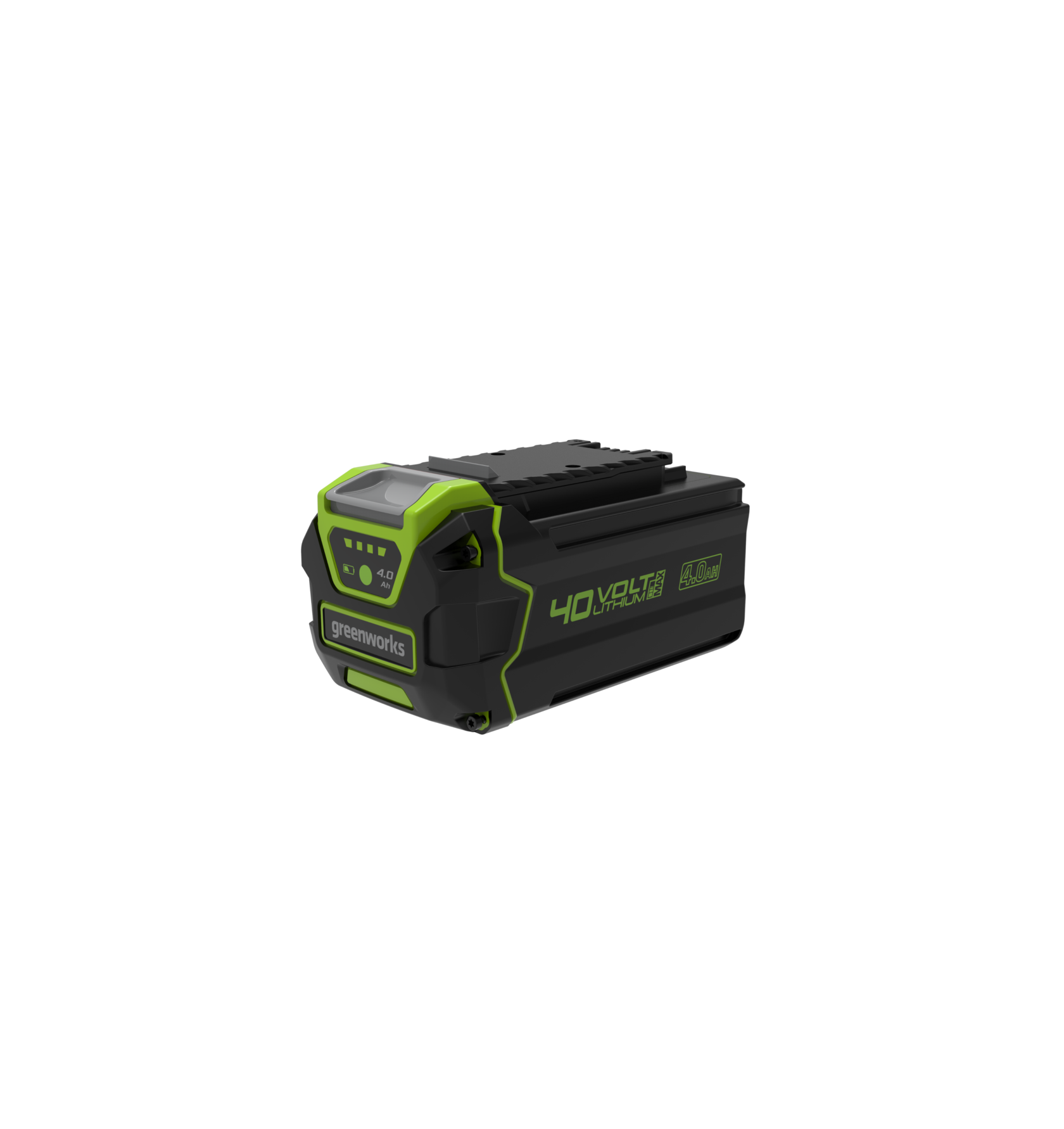 Аккумулятор GREENWORKS g40b6, 40v, 6 а.ч. Триммер аккумуляторный GREENWORKS gd40bcb, 40v, 40 см, бесщеточный, с АКБ 4ач и ЗУ. Аккумулятор GREENWORKS g40b4, 40v, 4 а.ч. GREENWORKS g40b4 (40в/4 Ah).