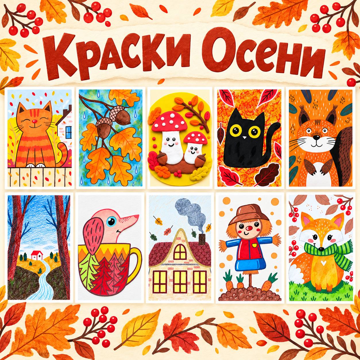 Обложка курса Краски Осени