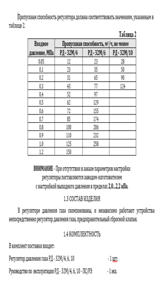 Регулятор давления пропускная способность таблица. Регулятор давления газа РД-50м пропускная способность. Пропускная способность регулятора давления РД 32м. Таблица пропускной способности регуляторов давления газа. РД-50 регулятор давления газа пропускная способность.