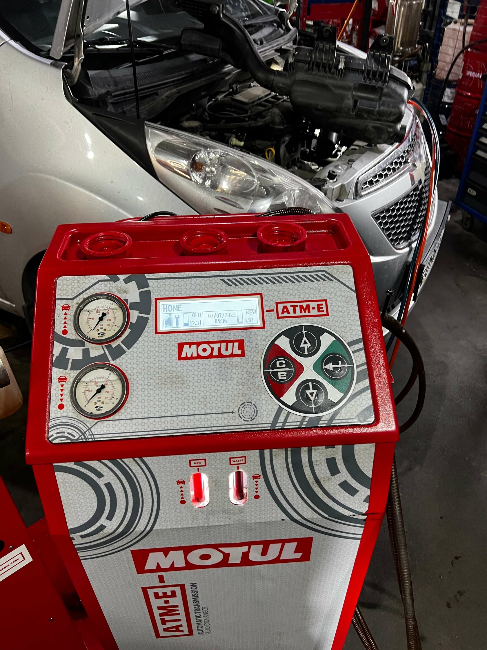 Состояние старого масла АКПП